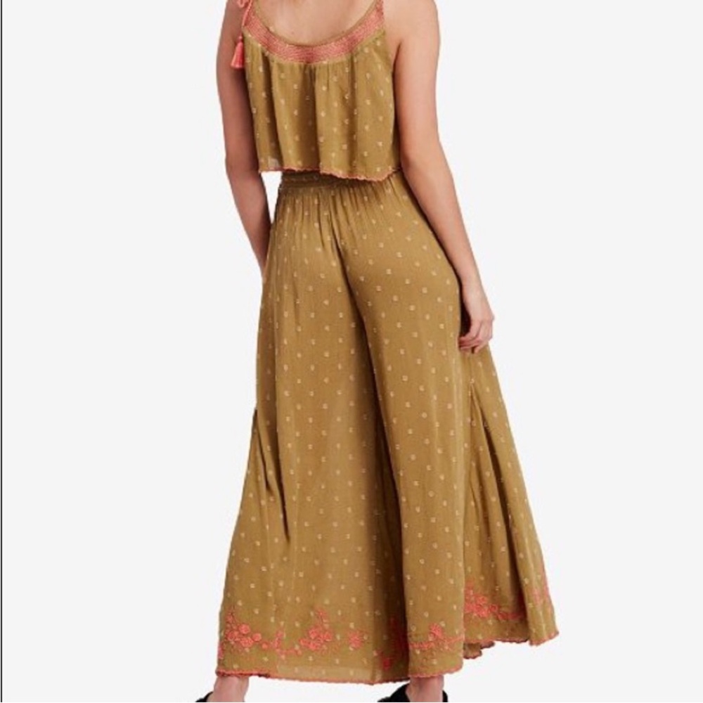 Free People hearts rising embroidered flare